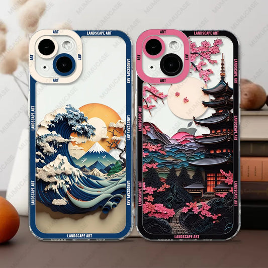 Soft Cover Landscape Art Phone Case